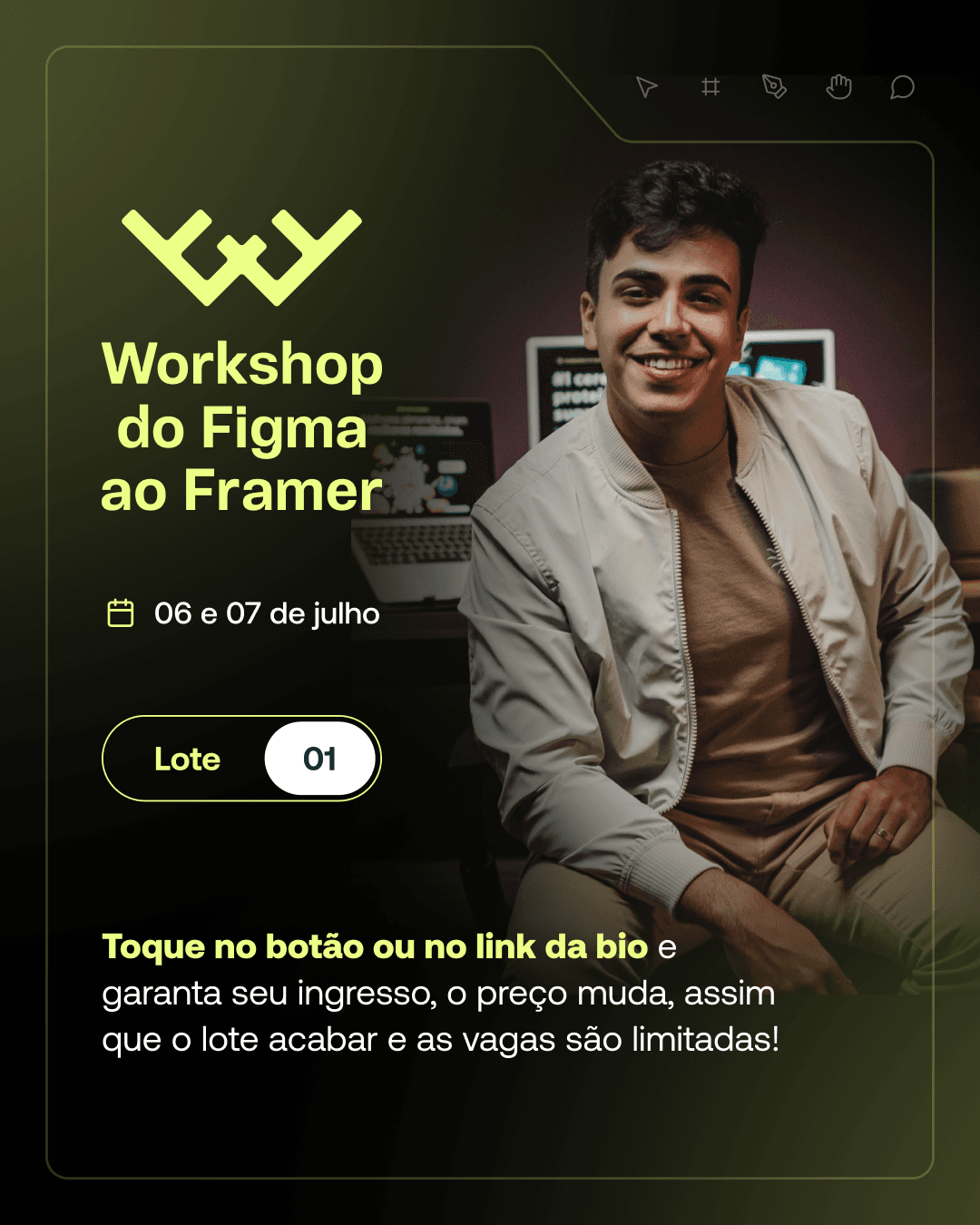 Cássio · Workshop Figma→Framer